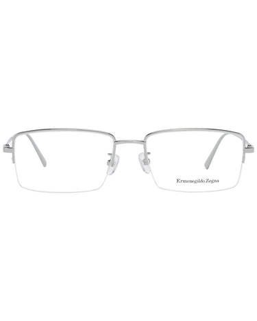 Ermenegildo Zegna Men's Silver Optical Frames - One Size